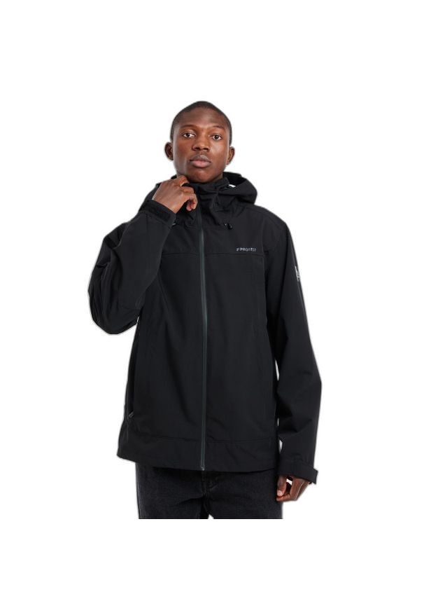 Kurtka wodoodporna Protest Prtgatewood. Kolor: czarny. Sport: turystyka piesza