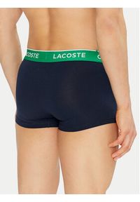Lacoste Komplet 3 par bokserek 5H1297 Granatowy. Kolor: niebieski. Materiał: bawełna #10