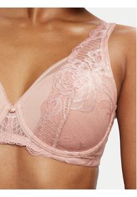 Triumph Biustonosz z fiszbiną Wild Peony Florale 10209627 Różowy. Kolor: różowy. Materiał: syntetyk #4