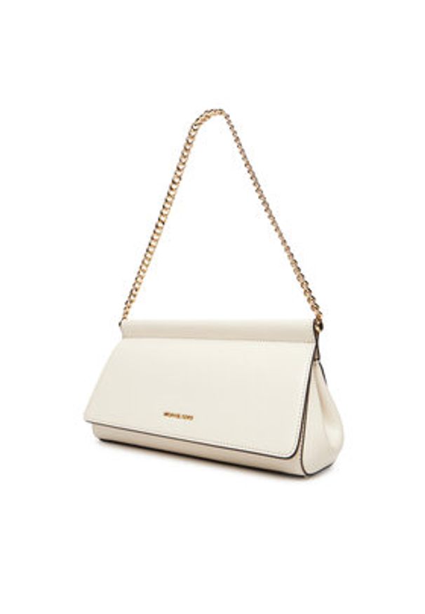 MICHAEL Michael Kors Torebka Carmine 30S5G9YC6L Écru. Materiał: skórzane