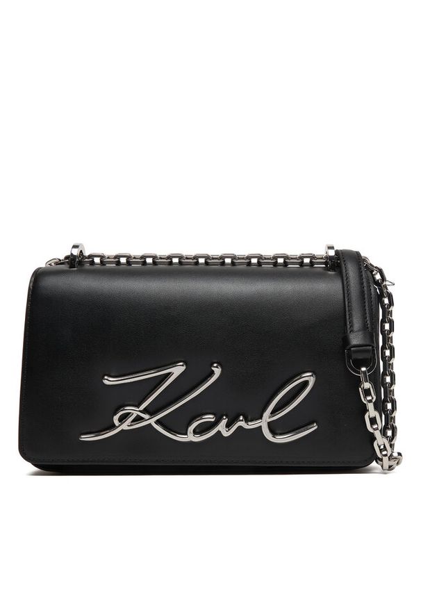 Karl Lagerfeld - Torebka KARL LAGERFELD. Kolor: czarny