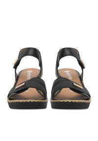 Remonte Sandały CEO-R6266-00 Czarny. Kolor: czarny. Materiał: skóra #6