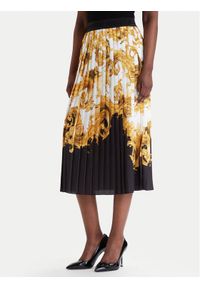Versace Jeans Couture Spódnica plisowana 80HAE8P5 NS806 Czarny Regular Fit. Kolor: czarny. Materiał: syntetyk #1
