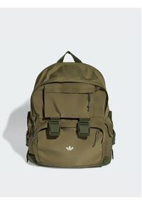 Adidas - adidas Plecak Backpack KQ6370 Zielony. Kolor: zielony. Materiał: materiał #2