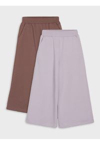 Sinsay - Szerokie spodnie dresowe 2 pack - wielobarwny. Materiał: dresówka