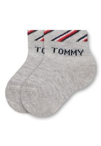 TOMMY HILFIGER - Tommy Hilfiger Zestaw 3 par wysokich skarpet dziecięcych 701220277 Kolorowy. Materiał: materiał, bawełna. Wzór: kolorowy