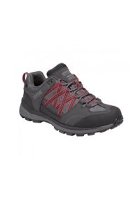 Regatta - Damskie Buty Trekkingowe Lady Samaris Low II. Kolor: czerwony, wielokolorowy, szary