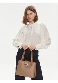 Furla Torebka 1927 M Tote 28 Soft WB01098-HSF000-1257S-1007 Beżowy. Kolor: beżowy. Materiał: skórzane #4
