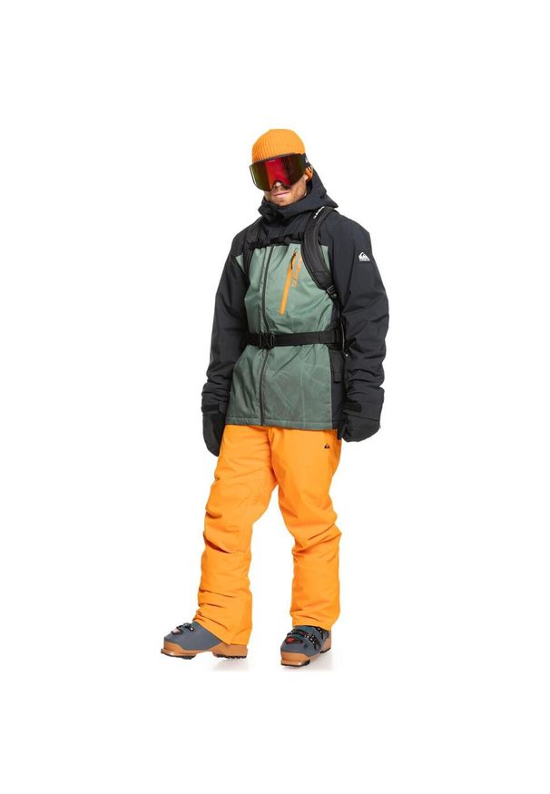 Kurtka snowboardowa męska Quiksilver Morton. Kolor: niebieski. Sezon: zima. Sport: snowboard