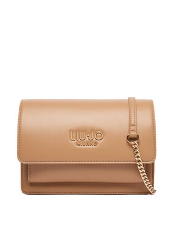 Liu Jo Torebka AA6152 E0958 Brązowy. Kolor: brązowy. Materiał: skórzane