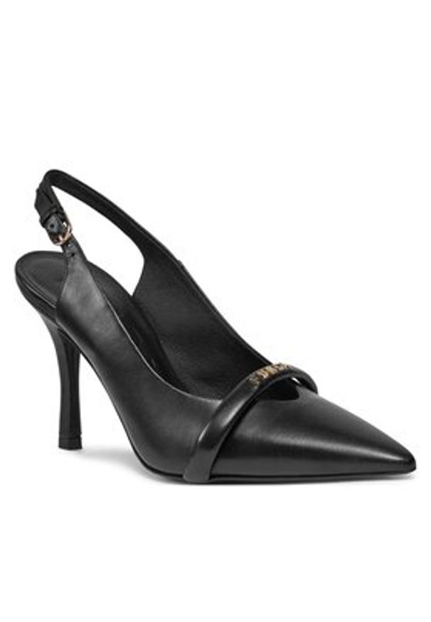 Furla Sandały Core Slingback T.90 YH39FCD-X30000-O6000-10074100 Czarny. Kolor: czarny. Materiał: skóra