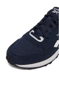 Reebok Sneakersy CEO-DRIVE AR30296MDW Granatowy. Kolor: niebieski. Materiał: skóra, zamsz #4