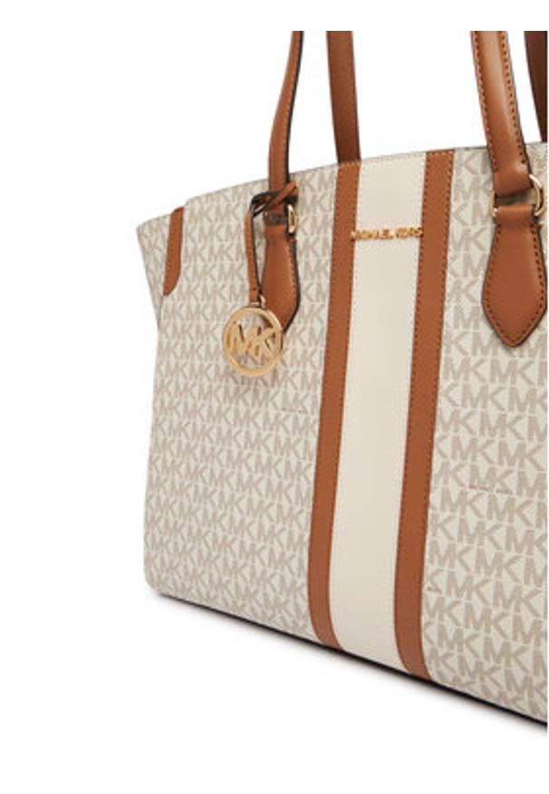 MICHAEL Michael Kors Torebka 30R6GQ6T7B Écru. Materiał: skórzane