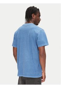 G-Star RAW - G-Star Raw T-Shirt Overdyed D27760-C756 Niebieski Regular Fit. Kolor: niebieski. Materiał: bawełna