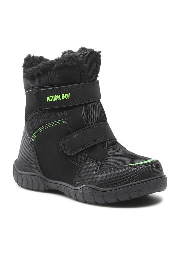 Kozaki Action Boy. Kolor: czarny