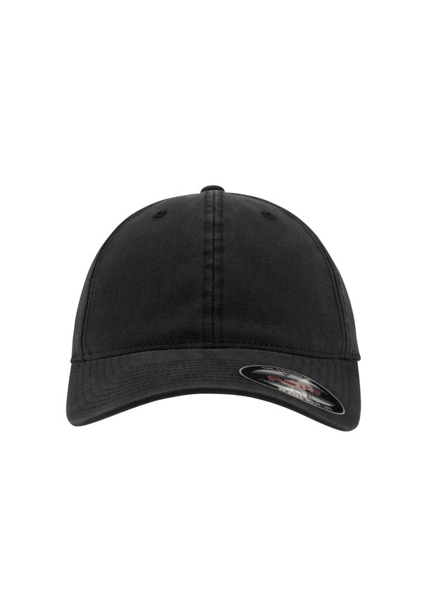 FLEXFIT - Czapka Flexfit cotton dad. Kolor: czarny