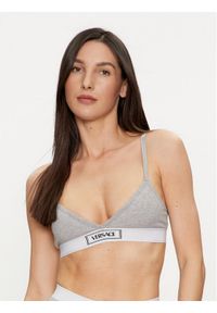 VERSACE - Versace Biustonosz braletka 1013503 Szary. Kolor: szary. Materiał: bawełna #1