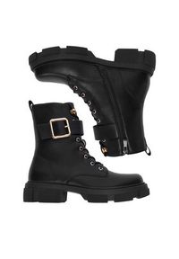 DeeZee Trzewiki HX21050-16 Czarny. Kolor: czarny. Materiał: syntetyk, materiał #4