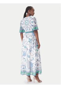 Hale bob - Hale Bob Sukienka letnia with silk Neve 61SG674A Kolorowy Regular Fit. Materiał: wiskoza. Wzór: kolorowy. Sezon: lato #4