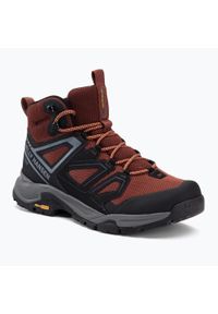 Buty trekkingowe męskie Helly Hansen Stalheim HT. Wysokość cholewki: za kostkę. Zapięcie: sznurówki. Kolor: brązowy. Materiał: materiał, syntetyk, tkanina. Szerokość cholewki: normalna