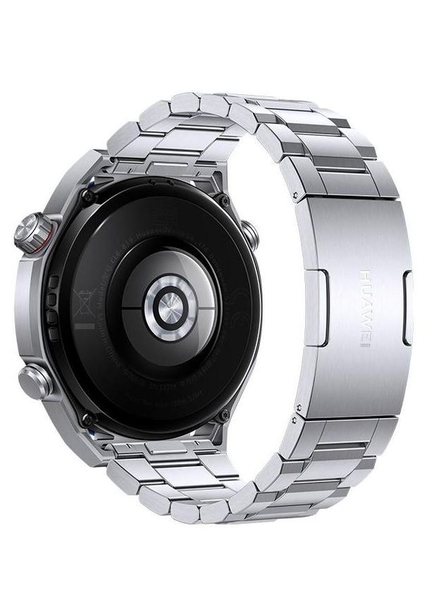 HUAWEI - Huawei Watch Ultimate Voyage srebrny. Rodzaj zegarka: smartwatch. Kolor: srebrny. Materiał: materiał, kauczuk. Styl: sportowy, biznesowy, klasyczny