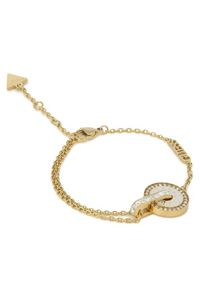 Guess Bransoletka JUBB04 078JW Żółte złocenie. Kolor: żółty #1