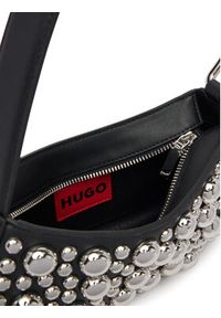 Hugo - HUGO Torebka Terrah ST Hobo 50547902 Czarny. Kolor: czarny. Materiał: skórzane #5
