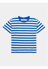 Polo Ralph Lauren T-Shirt Rl Str Prl T 211924295001 Niebieski Regular Fit. Typ kołnierza: polo. Kolor: niebieski. Materiał: bawełna #5