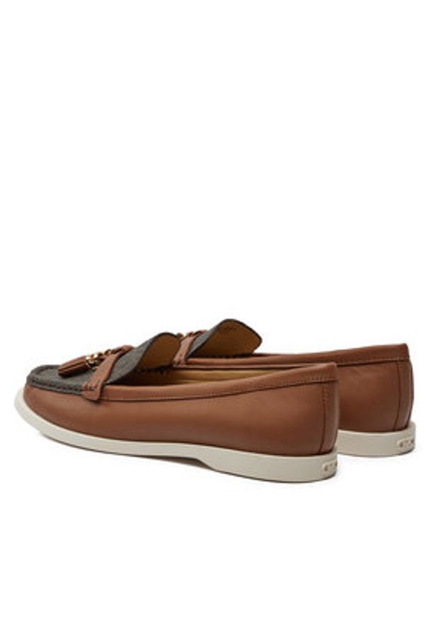 MICHAEL Michael Kors Mokasyny 40T4KRFP1B Brązowy. Kolor: brązowy. Materiał: skóra