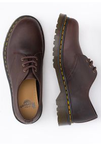 Dr. Martens - Półbuty męskie DR. MARTENS 1461. Okazja: do pracy, na spacer, na co dzień. Kolor: brązowy. Styl: casual #4