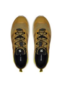 salomon - Salomon Buty do biegania X-Adventure L47451300 Khaki. Kolor: brązowy. Materiał: materiał