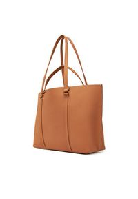 Pinko - PINKO Torebka Carrie Shopper Big AI 24-25 PLTT 102832 A1LF Beżowy. Kolor: beżowy. Materiał: skórzane #3