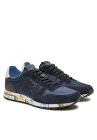 Premiata Sneakersy Eric 7092 Granatowy. Kolor: niebieski. Materiał: materiał #6