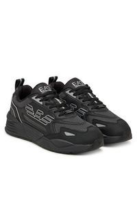EA7 Emporio Armani Sneakersy 7X000306 AF23595 MZ186 Czarny. Kolor: czarny. Materiał: skóra #3