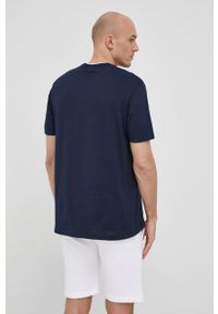 PAUL & SHARK - Paul&Shark T-shirt bawełniany kolor granatowy z nadrukiem. Okazja: na co dzień. Kolor: niebieski. Materiał: bawełna. Wzór: nadruk. Styl: casual