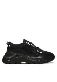 Versace Jeans Couture Sneakersy 79YA3SC4 ZSC55 899 Czarny. Kolor: czarny. Materiał: skóra