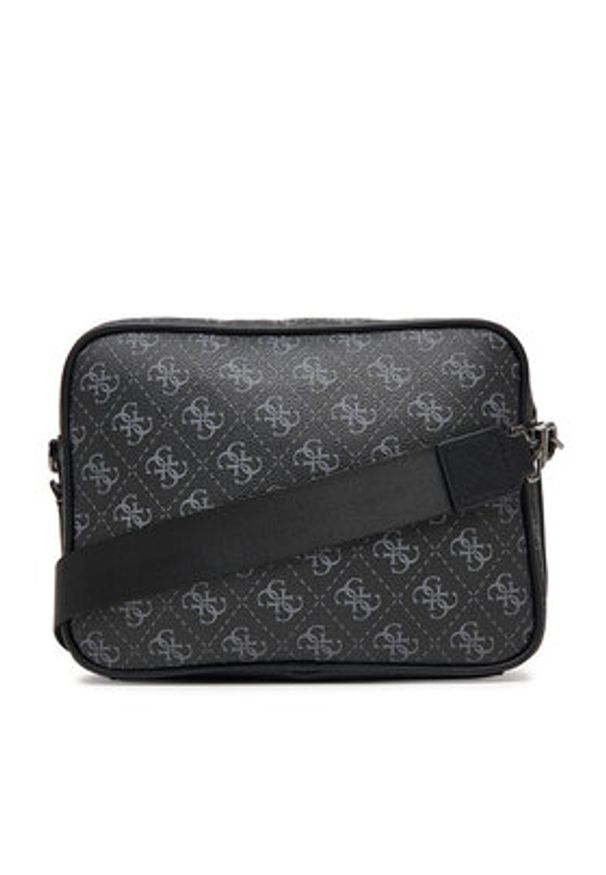 Guess Saszetka HMMILO P5422 Czarny. Kolor: czarny. Materiał: skóra