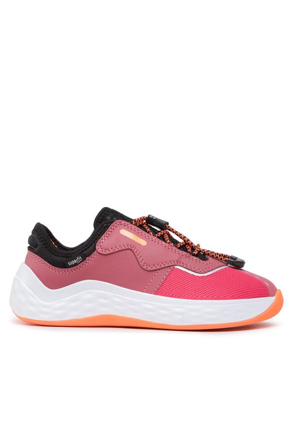 Sneakersy Superfit. Kolor: różowy