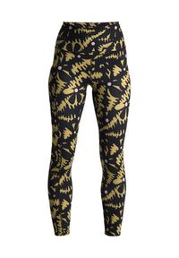 Roxy Legginsy Heart Into It Ankle ERJNP03942 Czarny Slim Fit. Kolor: czarny. Materiał: syntetyk #6