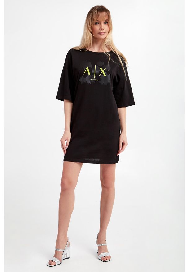 Armani Exchange - Sukienka mini ARMANI EXCHANGE. Długość: mini