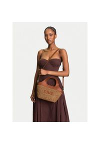 Tous - Torebka TOUS. Kolor: brązowy #1