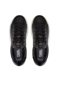 Karl Lagerfeld - KARL LAGERFELD Sneakersy KL62525N Czarny. Kolor: czarny. Materiał: skóra #6