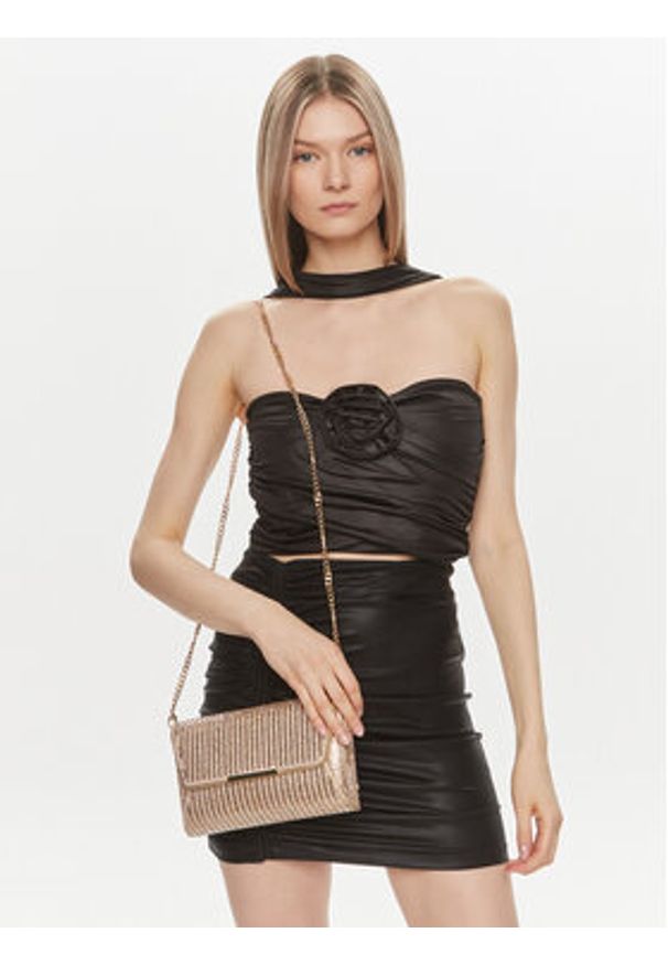 Aldo Torebka Rania 13762493 Złoty. Kolor: złoty. Materiał: skórzane