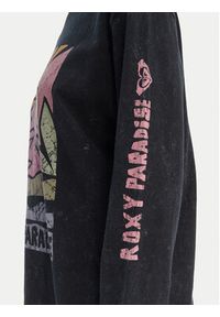 Roxy Bluzka Hangloose Washed ERJZT06028 Czarny Relaxed Fit. Kolor: czarny. Materiał: bawełna #5