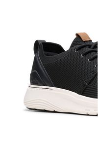 Clarks Sneakersy Motion Trek MX 26181981 Czarny. Kolor: czarny. Materiał: materiał #3