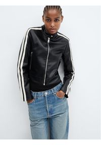mango - Mango Kurtka z imitacji skóry Good 57095973 Czarny Regular Fit. Kolor: czarny. Materiał: skóra #1