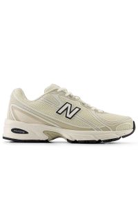 Buty unisex New Balance U740N9J9 - beżowe. Kolor: beżowy. Materiał: materiał, syntetyk. Szerokość cholewki: normalna. Sezon: lato. Sport: turystyka piesza #1