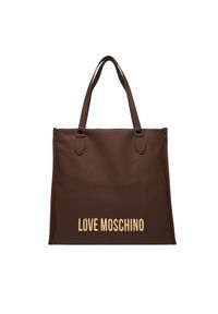 Love Moschino - Torebka LOVE MOSCHINO. Kolor: brązowy