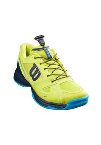 Buty tenisowe dla dzieci Wilson Rush Pro QL. Materiał: kauczuk. Sport: tenis