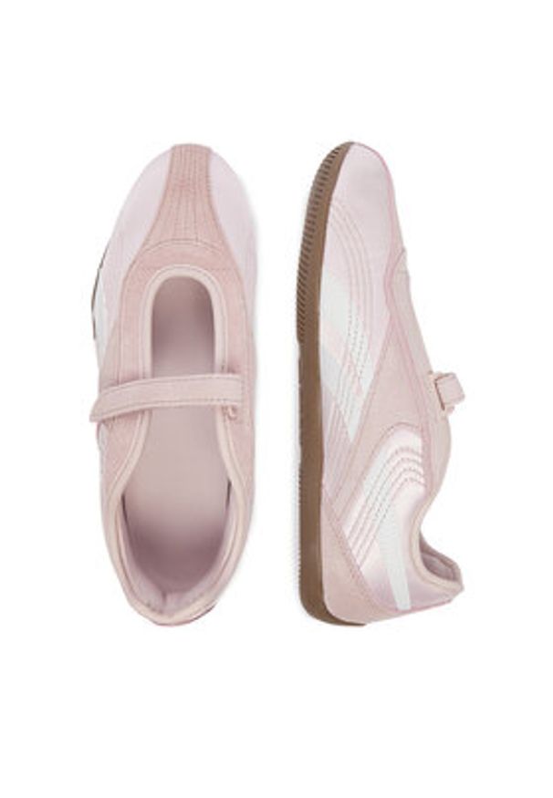 Reebok Baleriny EO-ULTRA LO MARY JANE 100261004 Różowy jasny. Kolor: różowy. Materiał: materiał